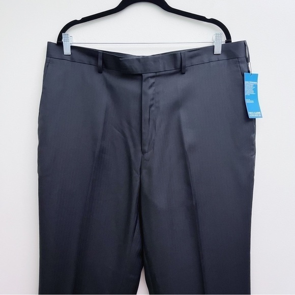 Perry Ellis Portfolio Navy Luxe Dress Pants NWT Mens’ 38x30 - Picture 2 of 10